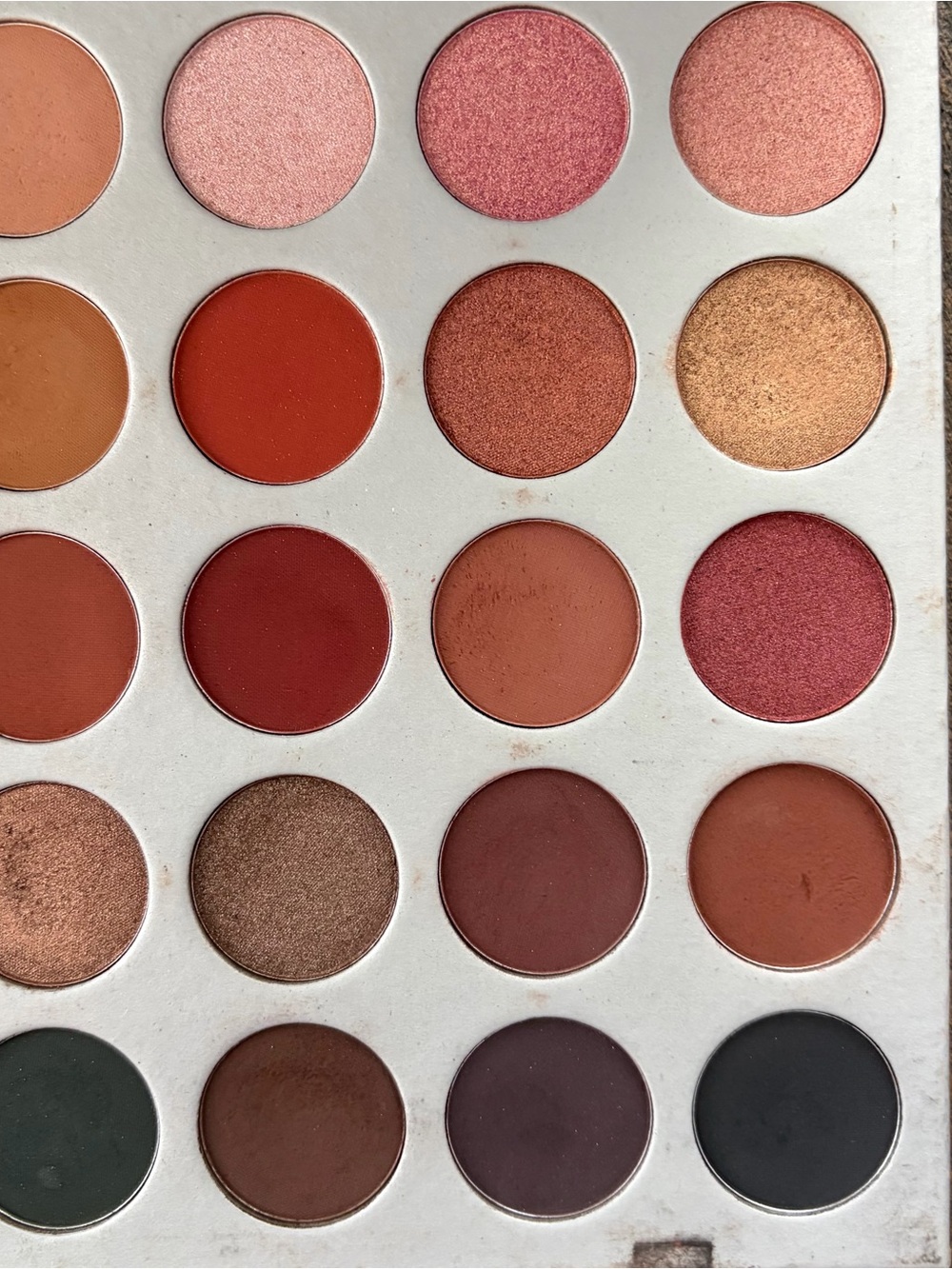 Original Morphe The Jaclyn Hill Eyeshadow Palette - Used 35 Shades SOLD AS IS - Picture 5 of 5